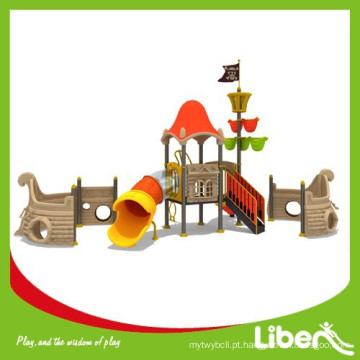 China Fornecedor Segurança Crianças plástico Slide Outdoor Playground Amusement Equipment